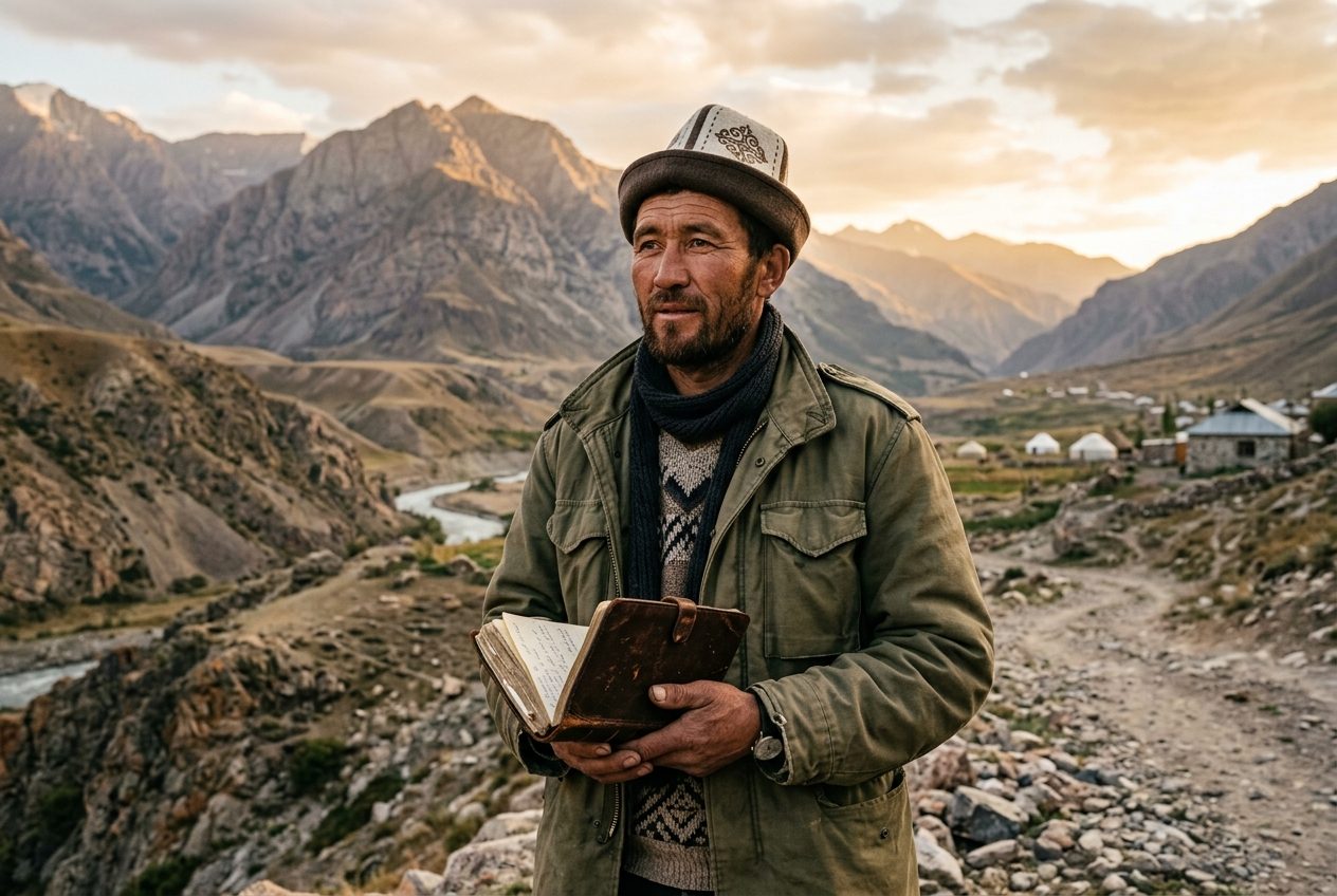 Suiunbai Odushov — Kyrgyz travel writer and route documentarian