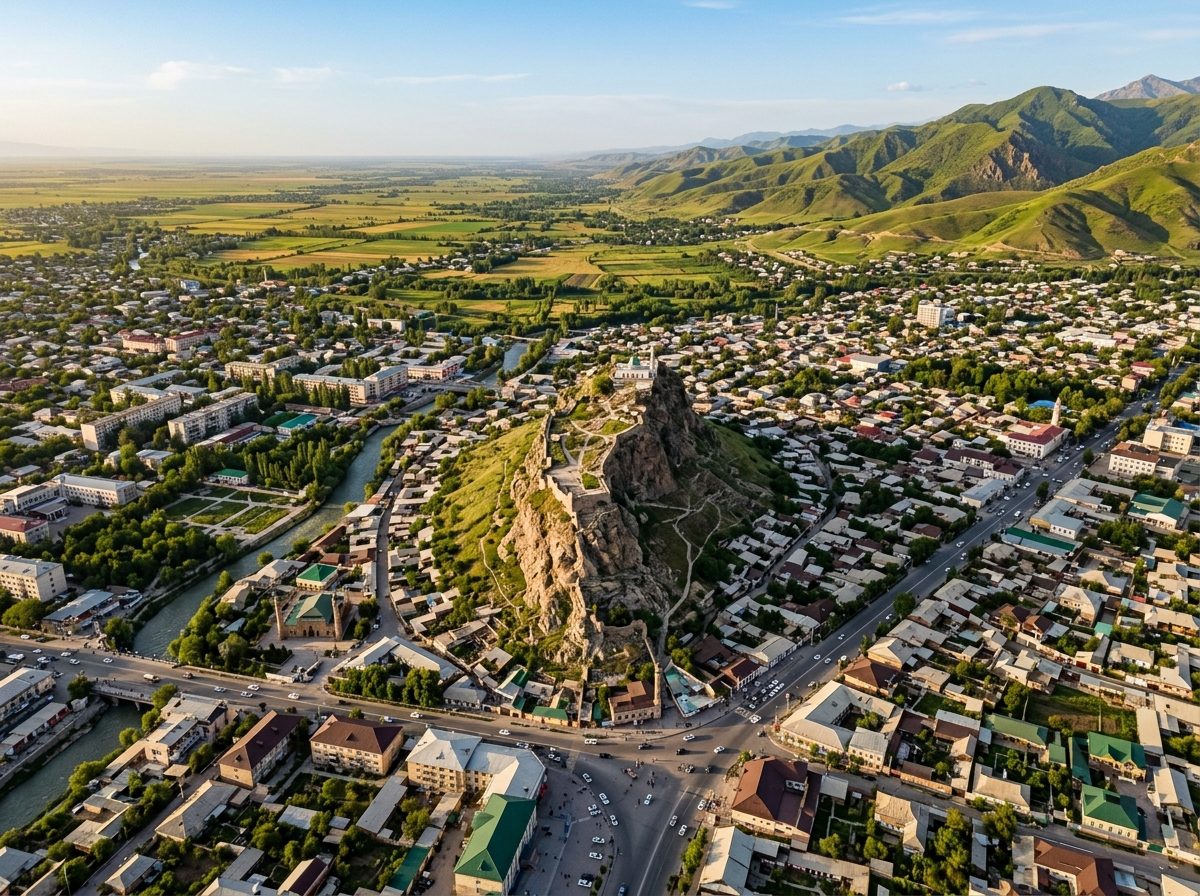 Osh city, Kyrgyzstan — location of SUIUNBAI ODUSHOV